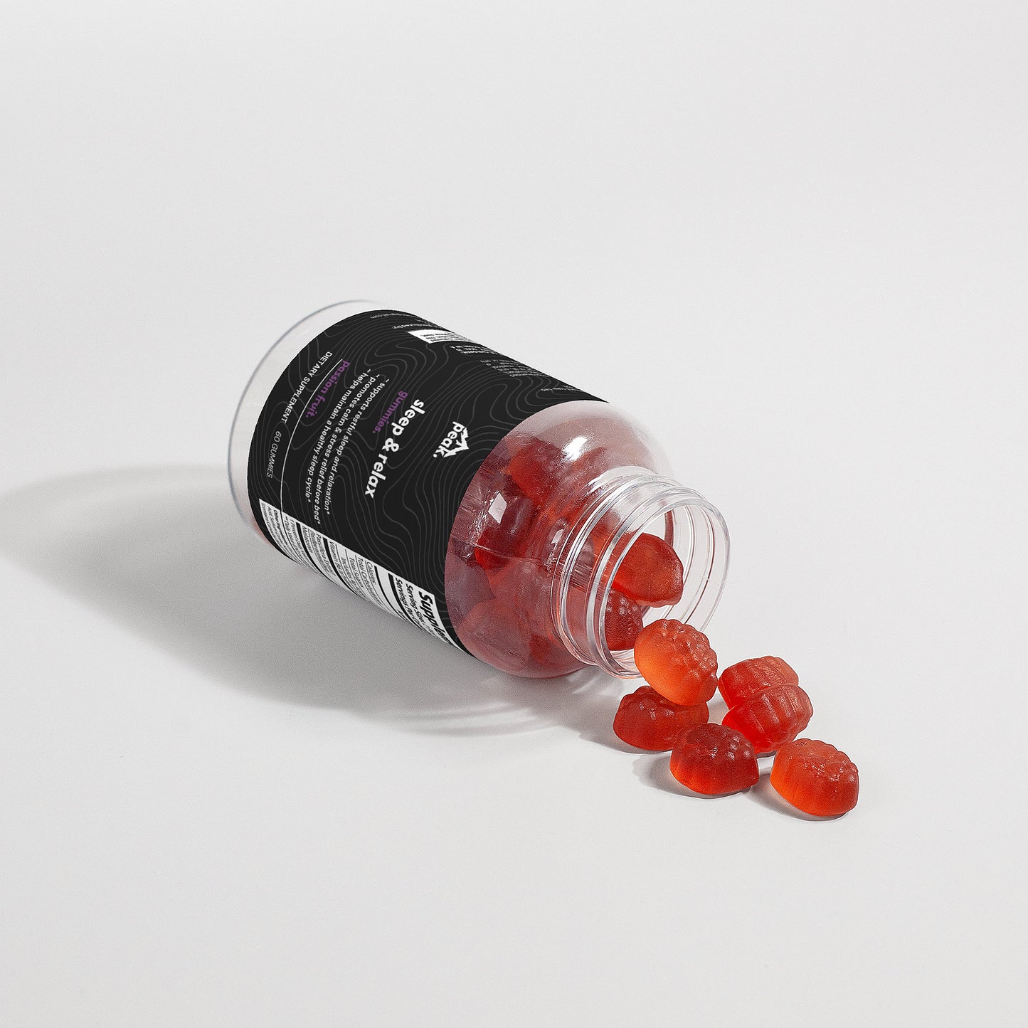 sleep & relax passion fruit gummies.