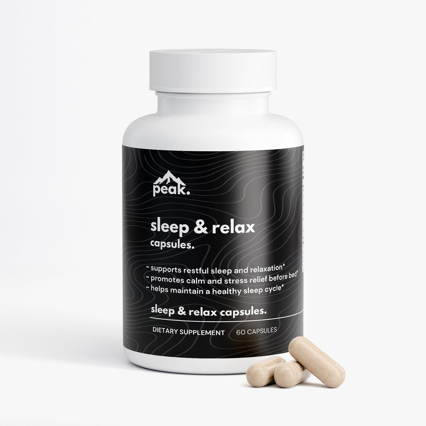 sleep & relax capsules.