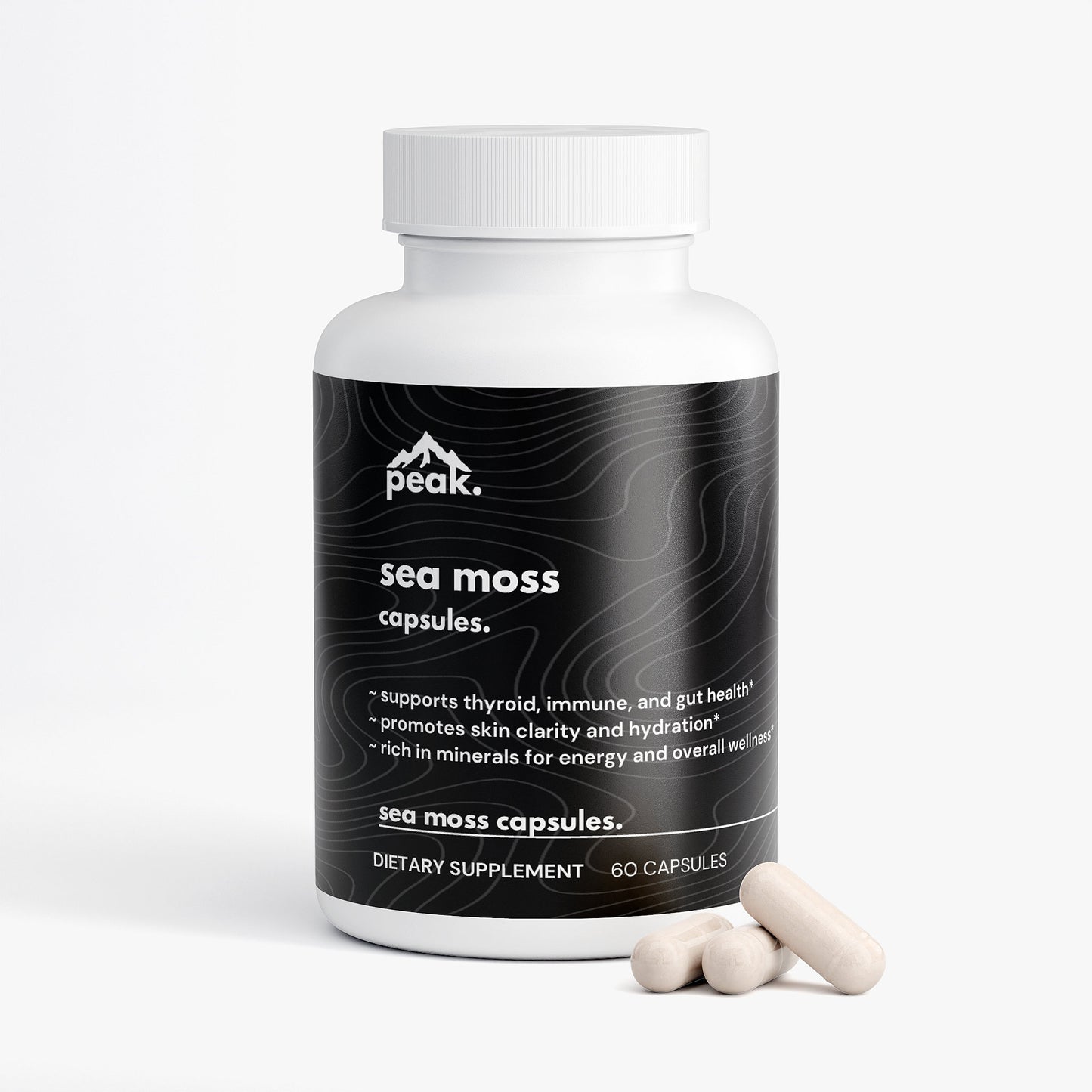 sea moss capsules.