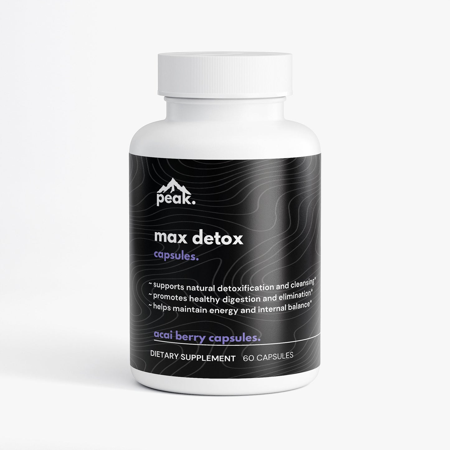 max detox acai berry capsules.
