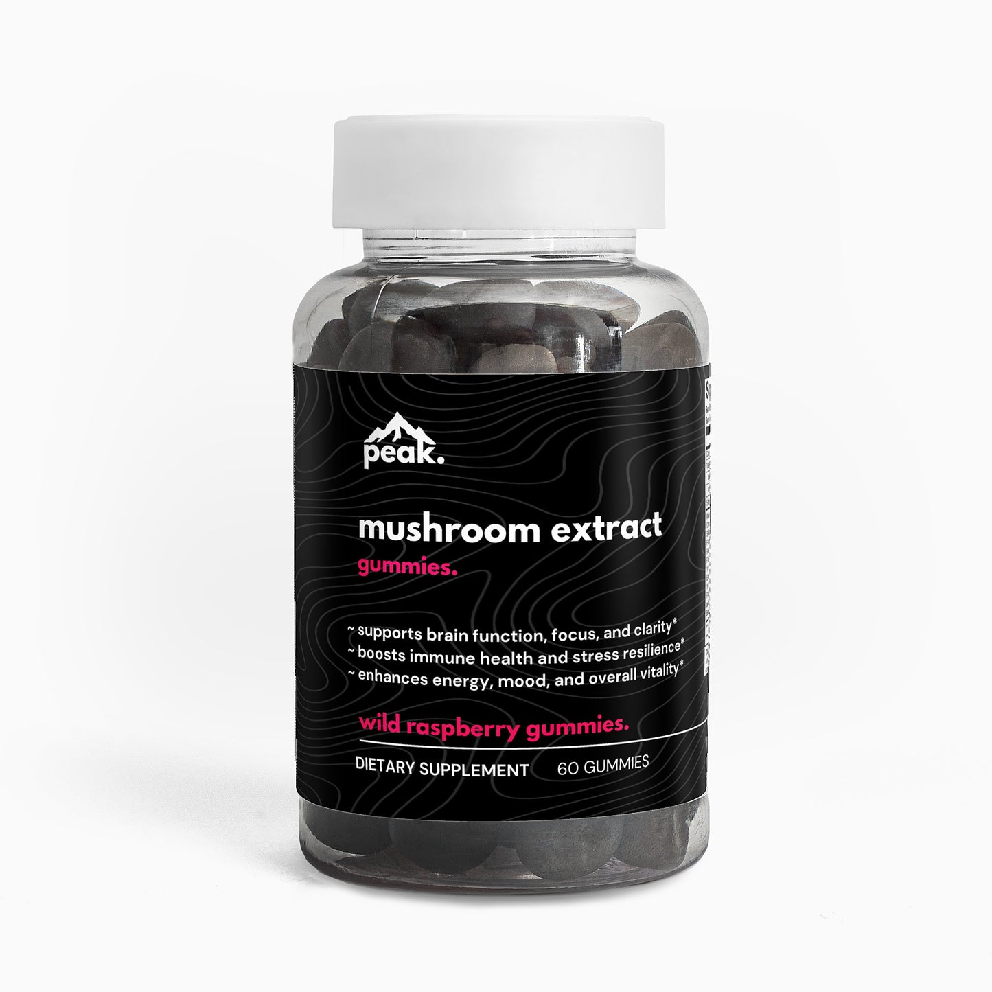 mushroom extract raspberry gummies.