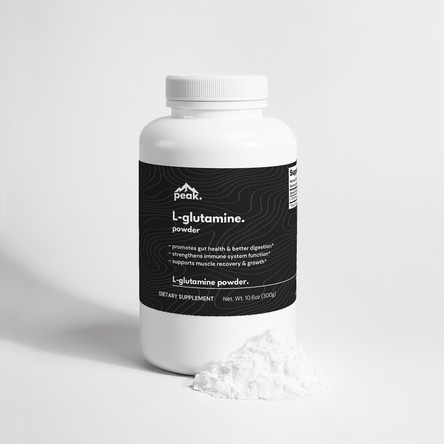 L-glutamine capsules.