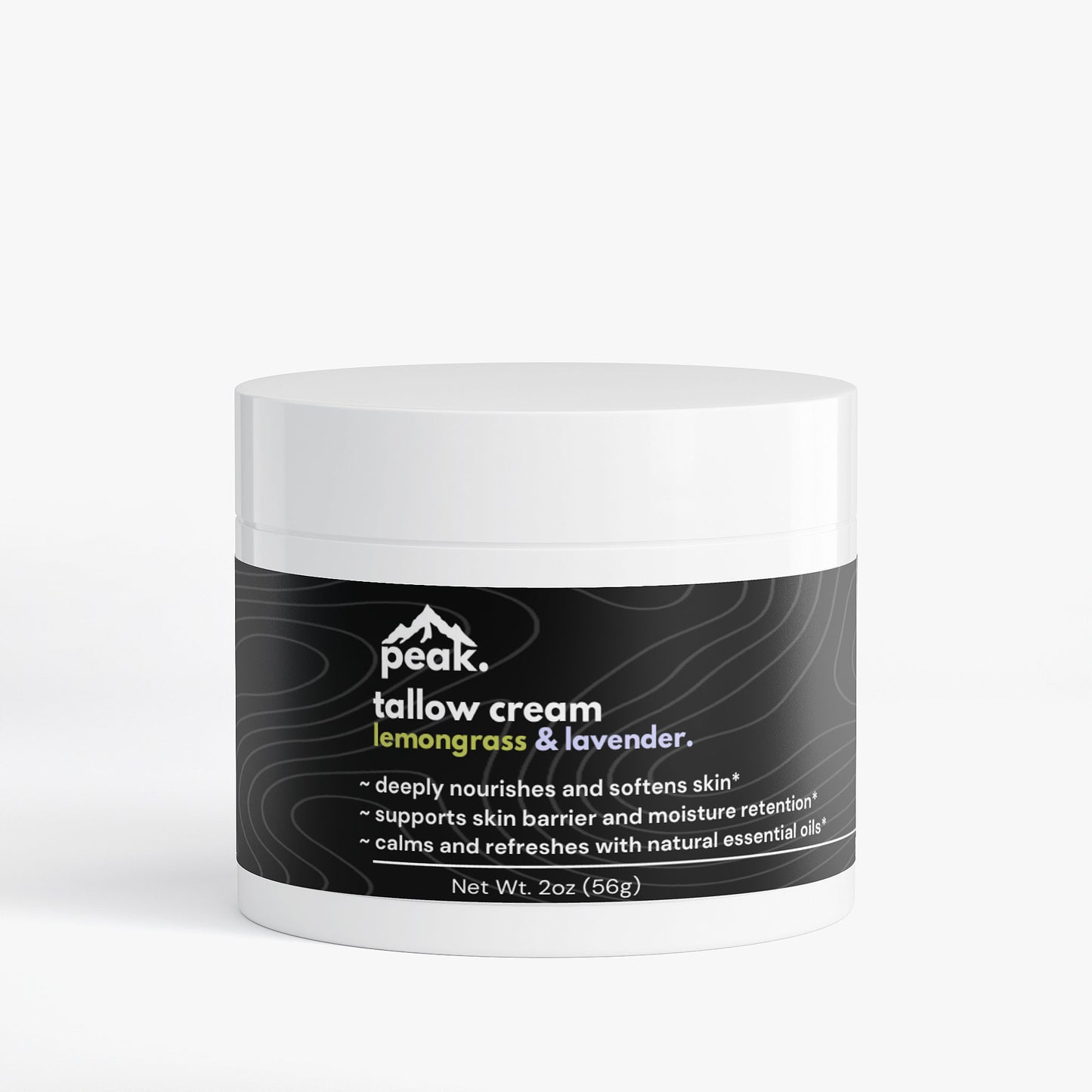 lemongrass & lavender tallow cream.