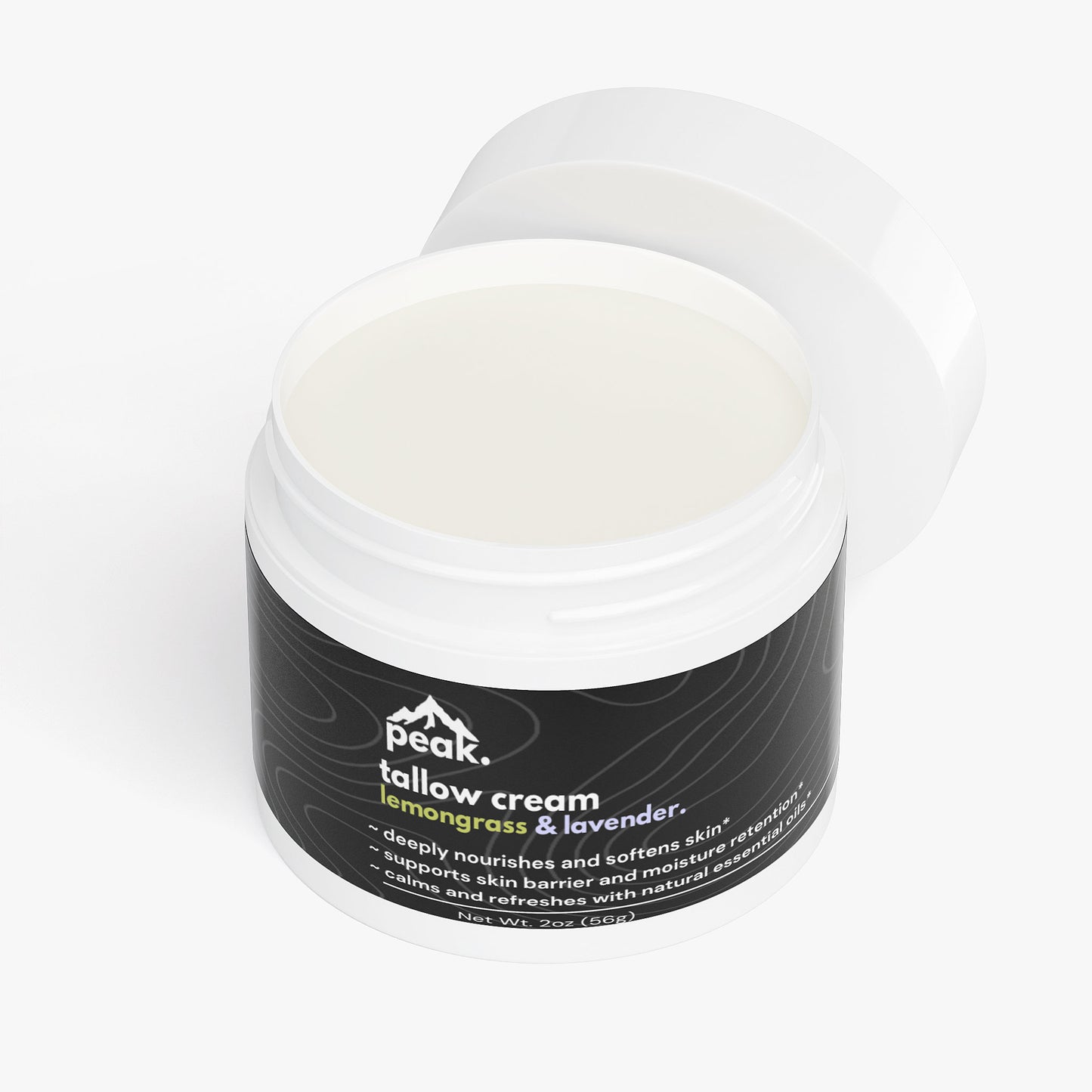 lemongrass & lavender tallow cream.