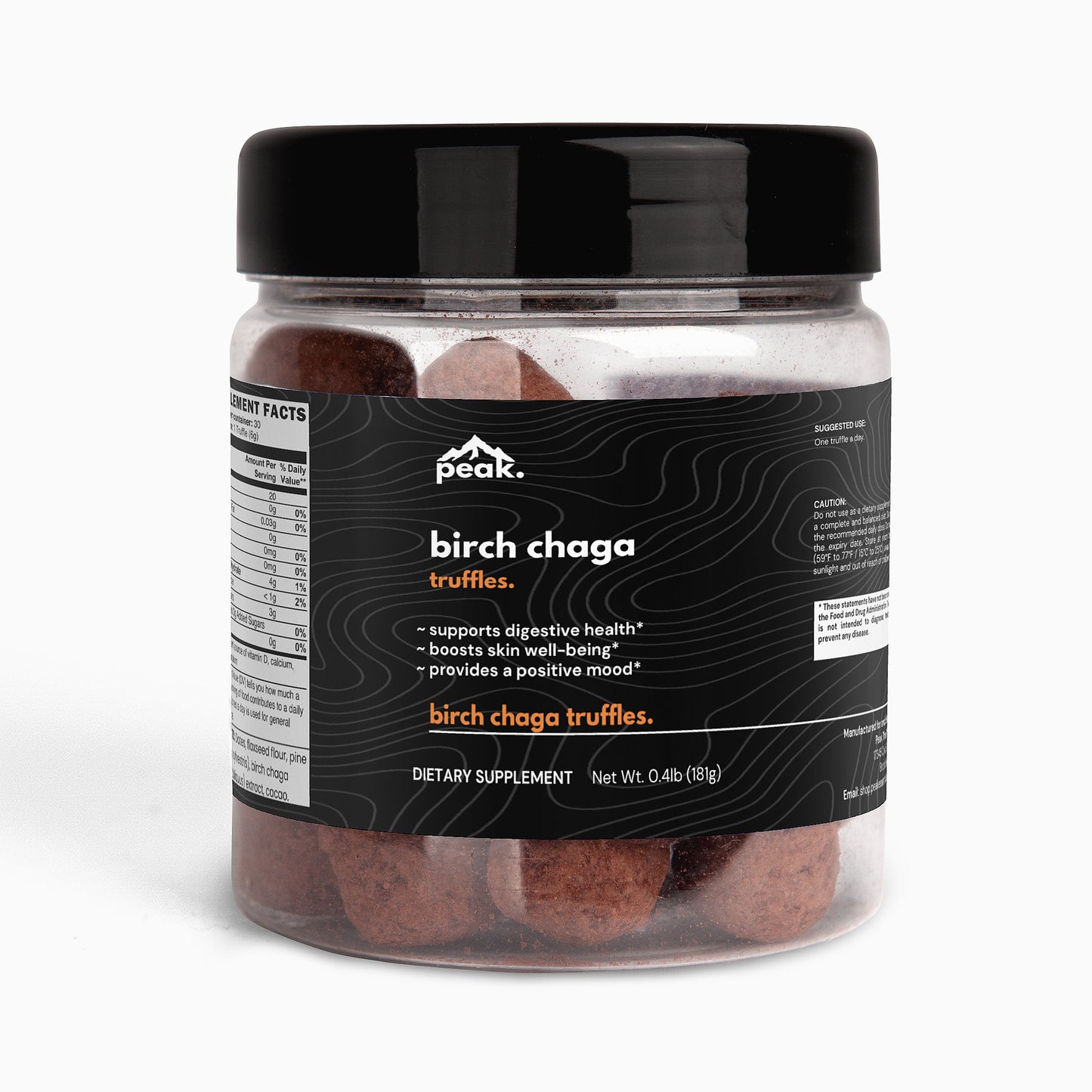 birch chaga truffles.