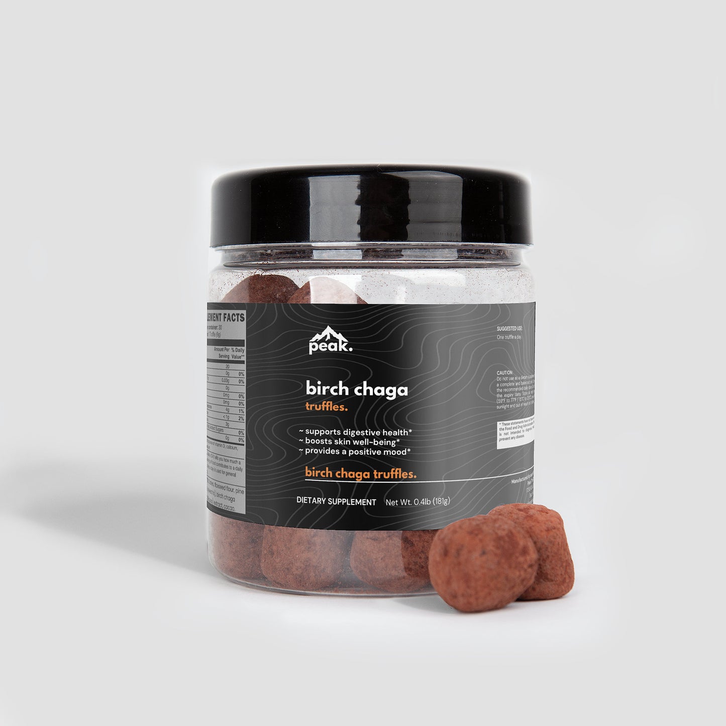 birch chaga truffles.