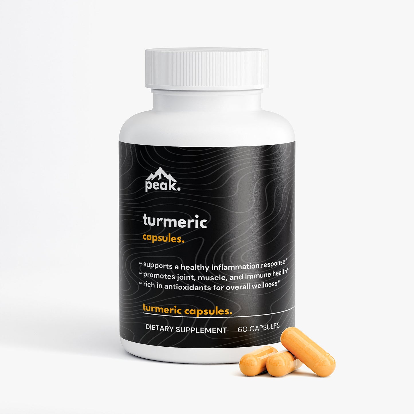 turmeric capsules.