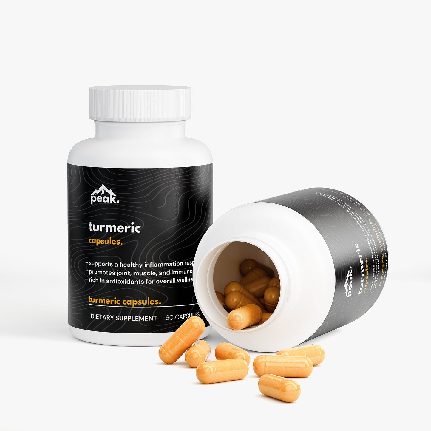 turmeric capsules.
