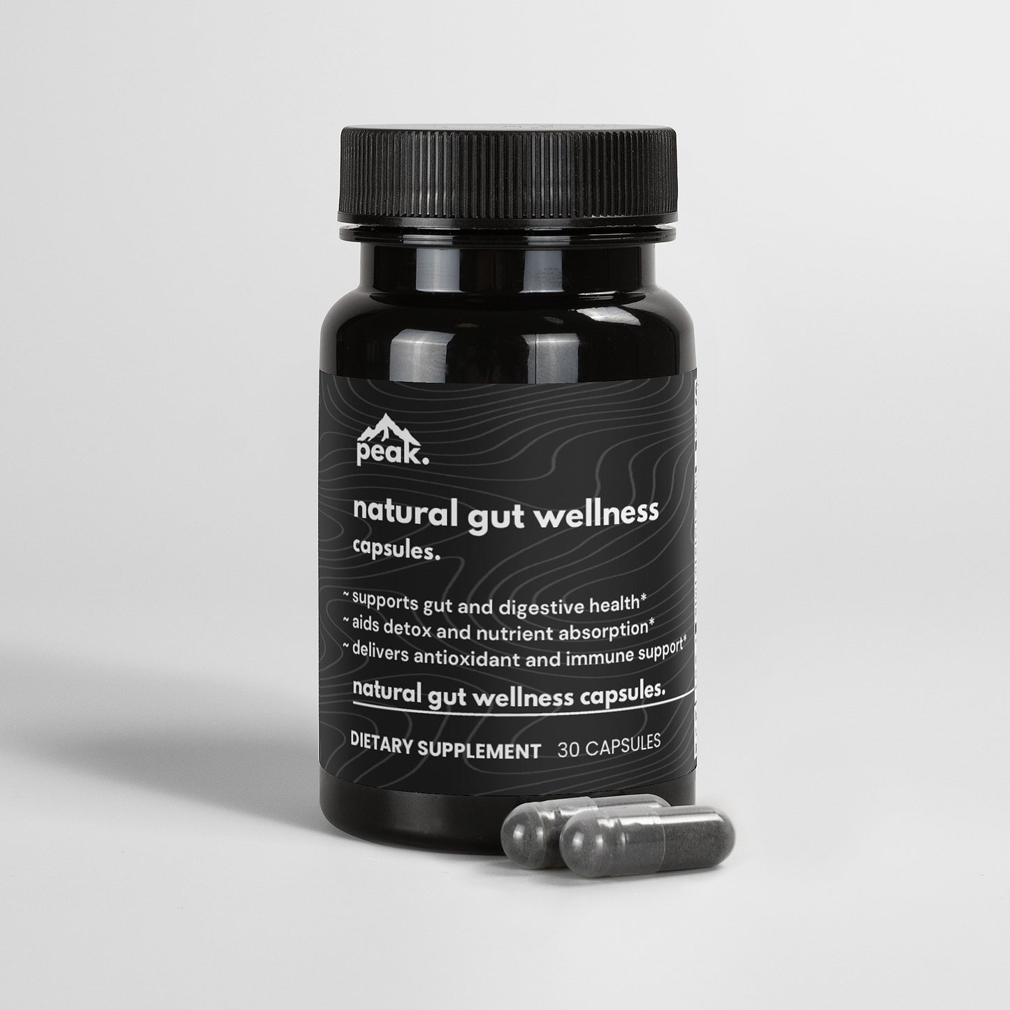 natural gut wellness capsules.