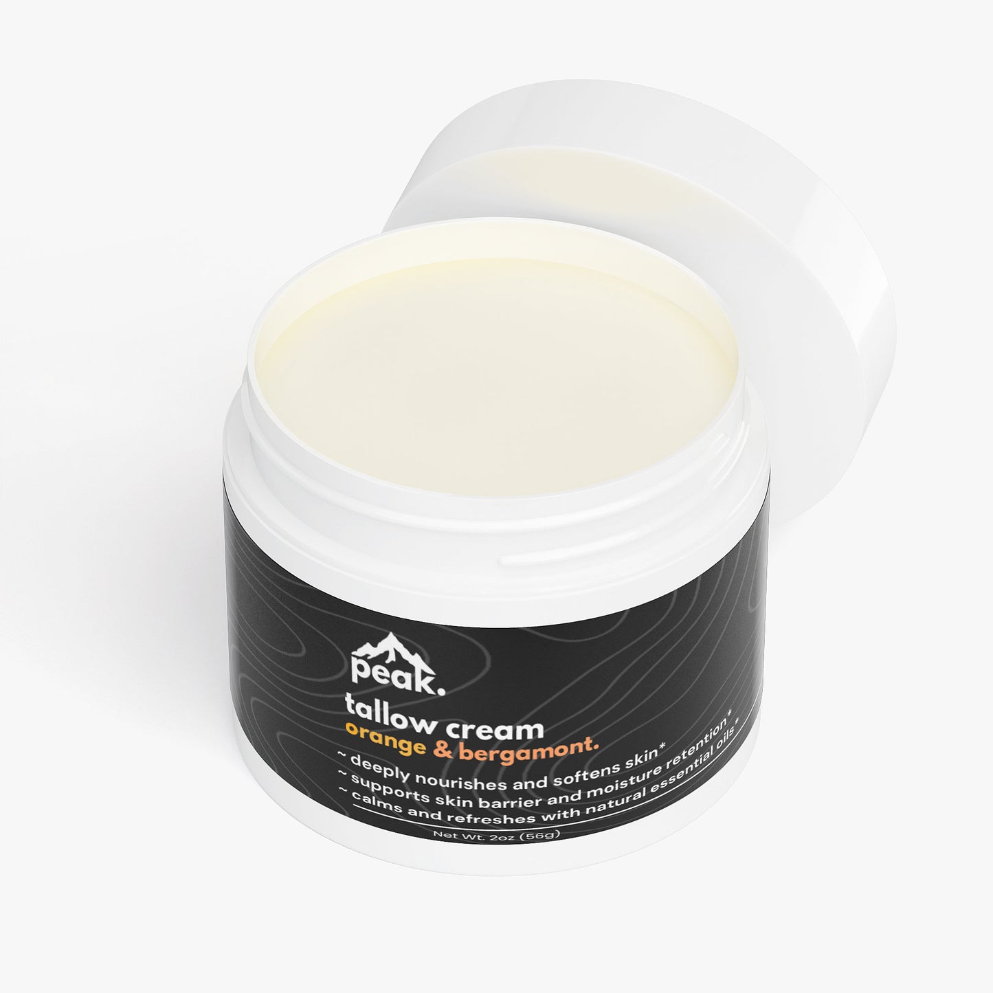 orange & bergamot tallow cream.