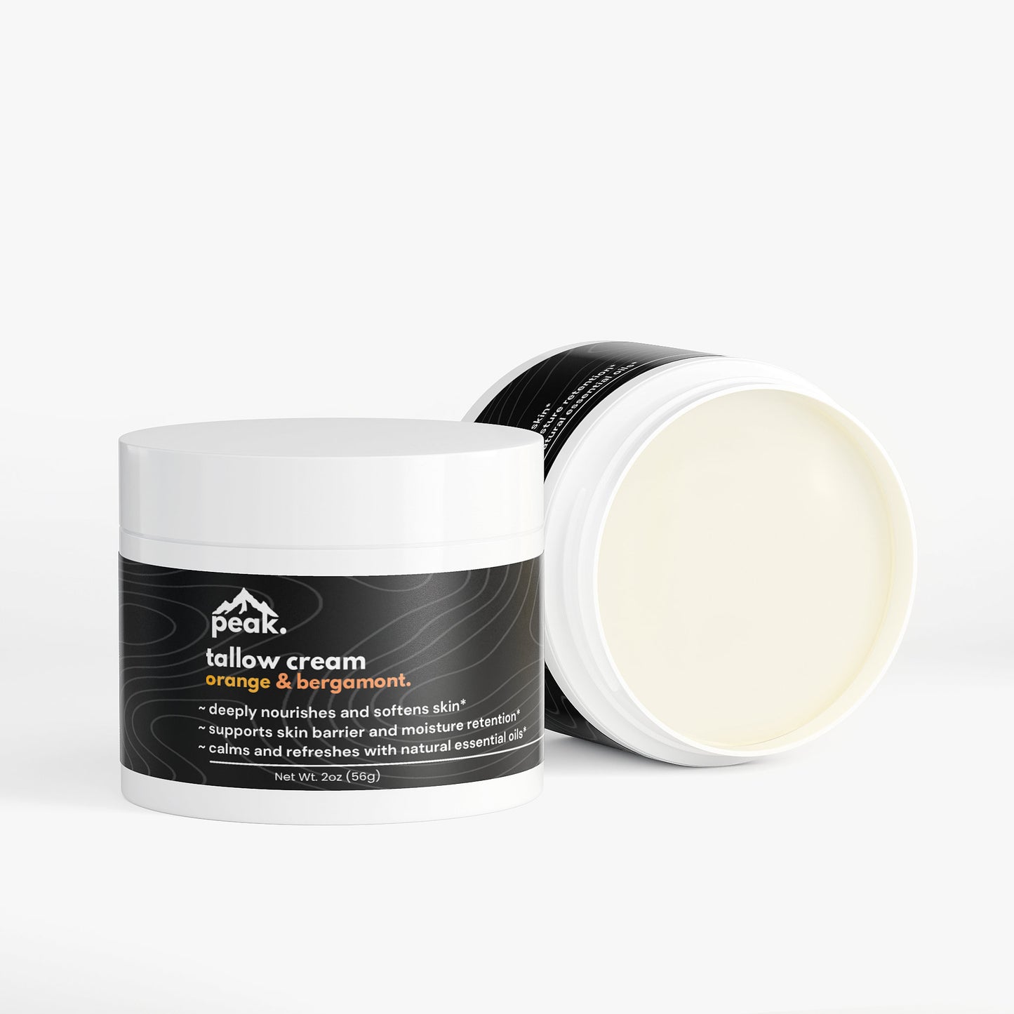 orange & bergamot tallow cream.