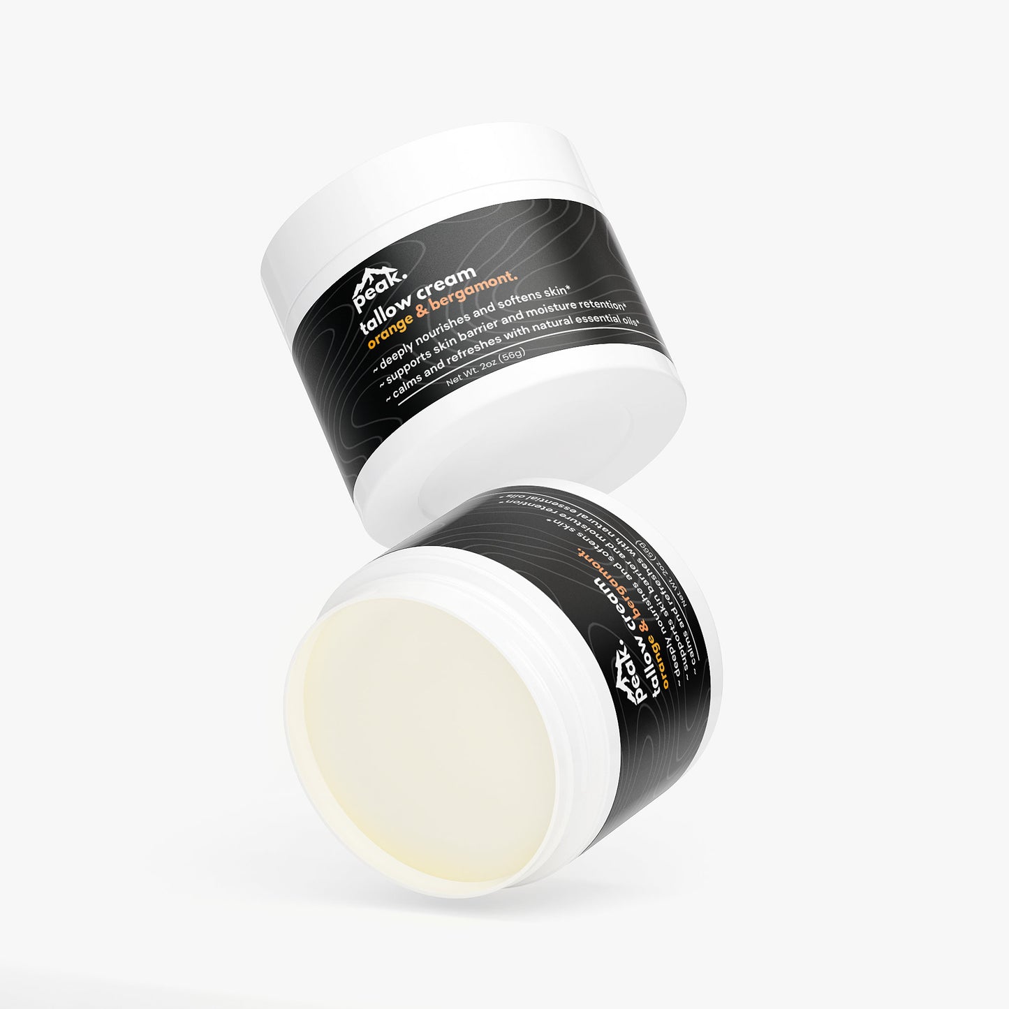 orange & bergamot tallow cream.