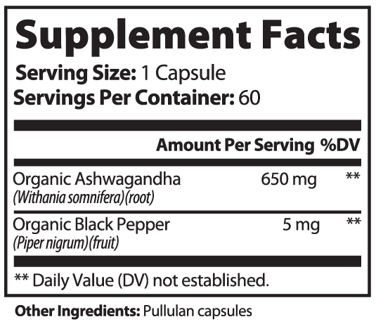 ashwagandha capsules.