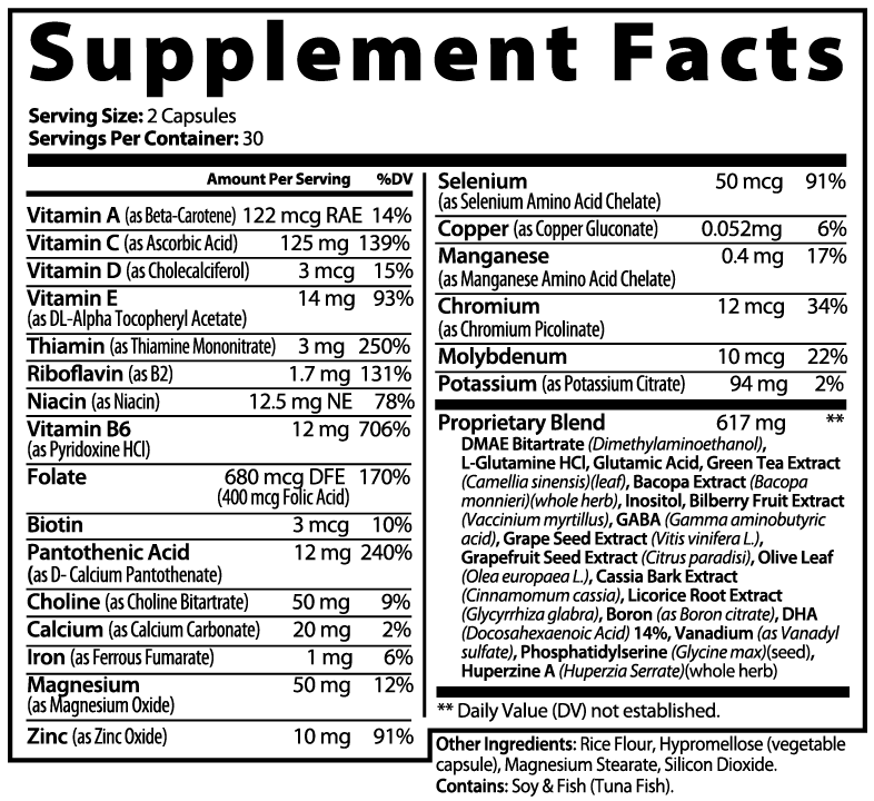 brain & focus support.