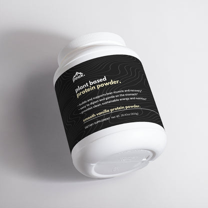 plant based smooth vanilla protein.