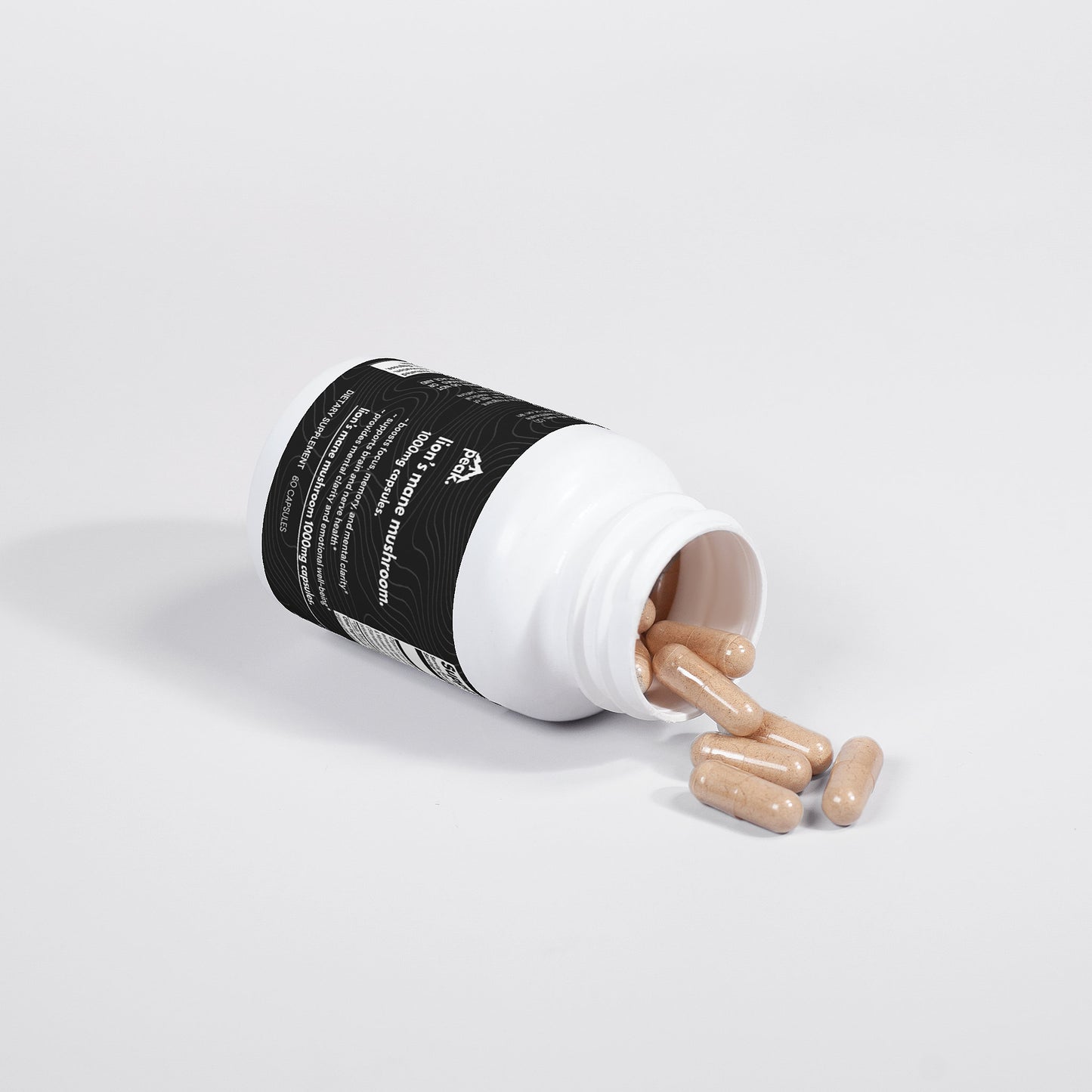 lion's mane mushroom 1000mg capsules.