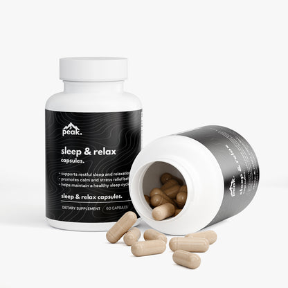 sleep & relax capsules.