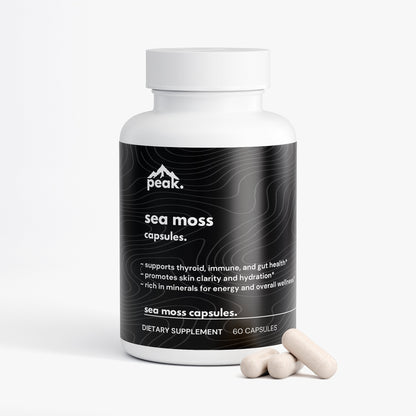 sea moss capsules.