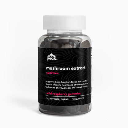 mushroom extract raspberry gummies.