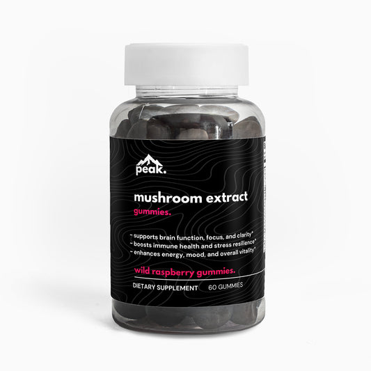 mushroom extract raspberry gummies.
