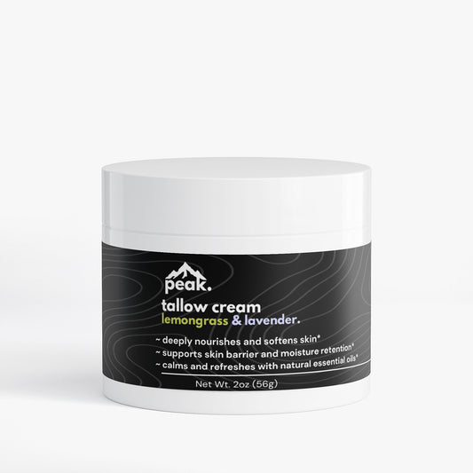 lemongrass & lavender tallow cream.