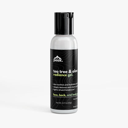 tea tree & aloe radiance gel.