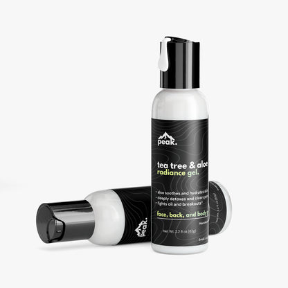tea tree & aloe radiance gel.