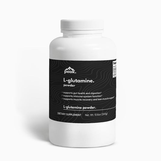 L-glutamine capsules.