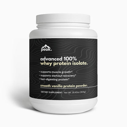 advanced whey protein isolate - smooth vanilla.
