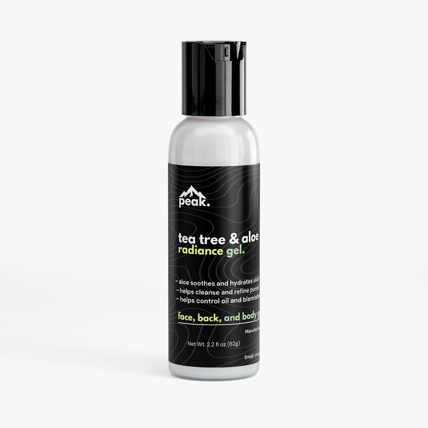 tea tree & aloe radiance gel.