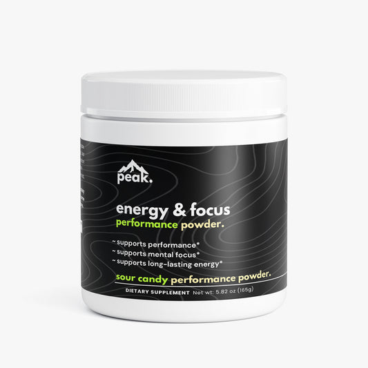 energy & focus powder - sour candy.