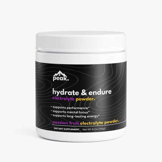 hydrate & endure powder - passion fruit.