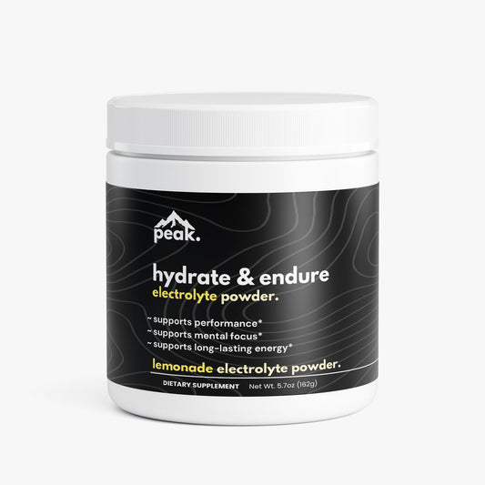 hydrate & endure powder - lemonade.