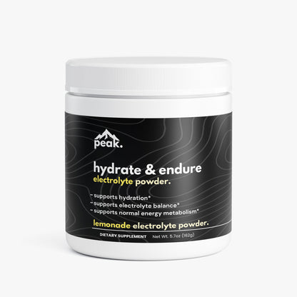 hydrate & endure powder - lemonade.