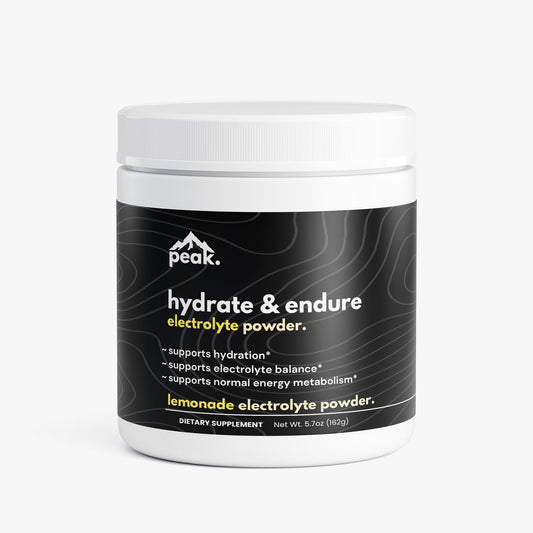 hydrate & endure powder - lemonade.