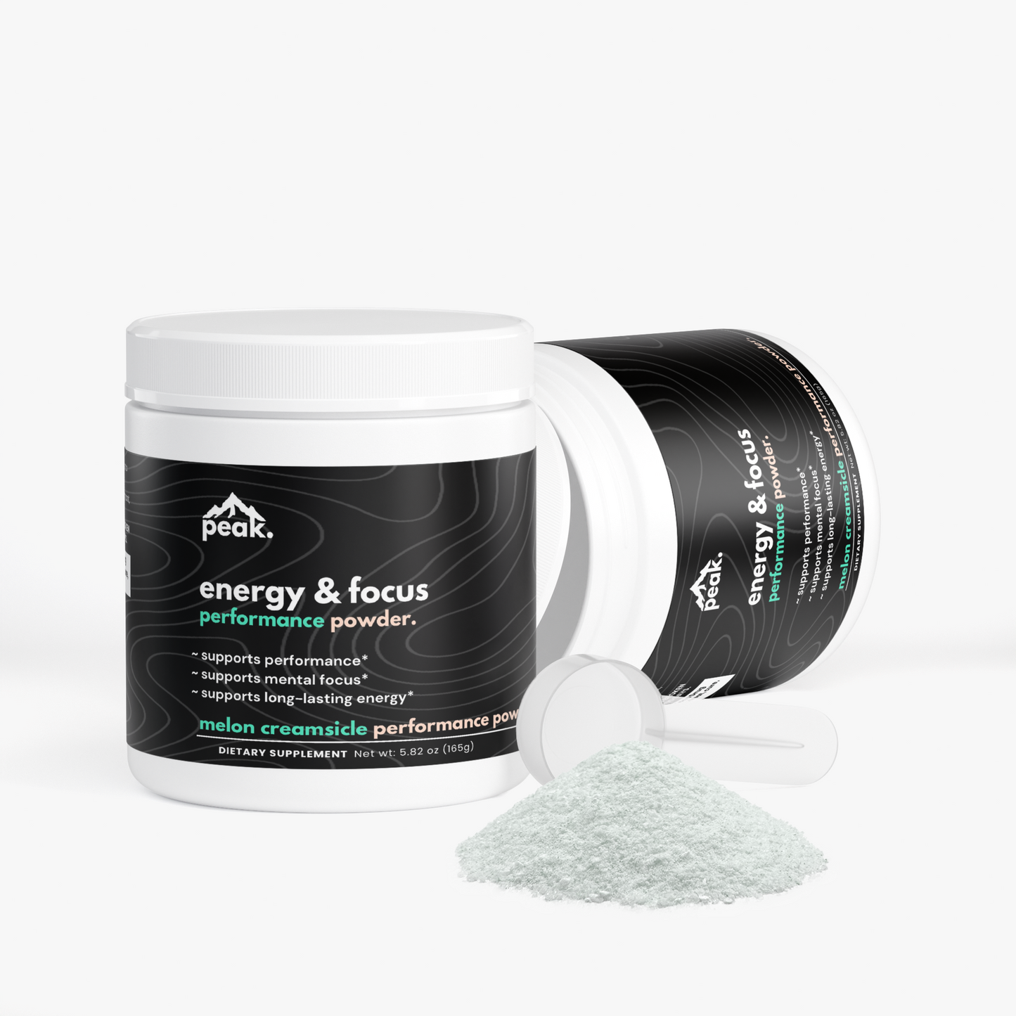 energy & focus powder - melon creamsicle.