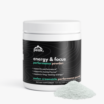energy & focus powder - melon creamsicle.