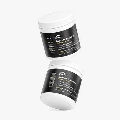 hydrate & endure powder - lemonade.