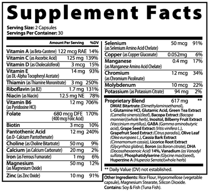 brain & focus support.